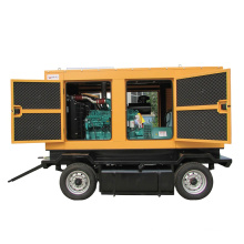 Small Cheap Emergency Power 10kW 15kW 30kW Single Phase 3 Phase 240volt Silent Portable Diesel Generator On Wheels